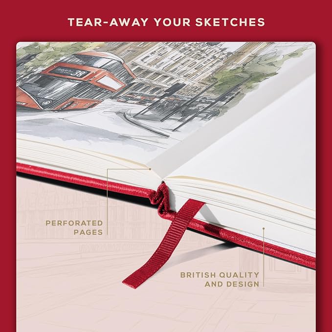 Beechmore Books A4 Mixed Media Sketchbook - Image 6
