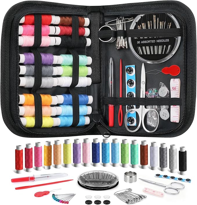 Coquimbo Sewing Kit for Adults College Dorm Essentials, Portable Sewing by Coquimbo