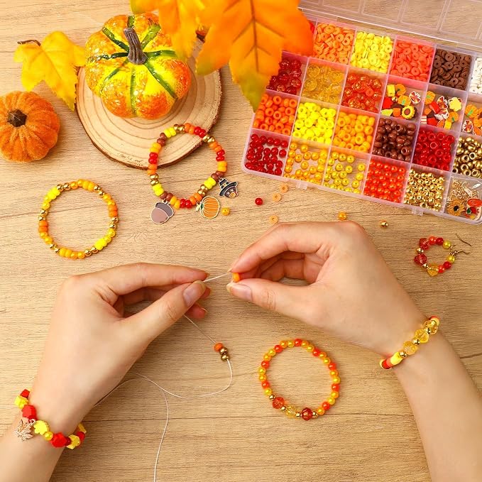 UPINS Fall Bracelet Making Beads Kit - Image 3