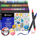 Artecho Acrylic Paint Markers 60 Colors, Acrylic Paint Pens by Artecho