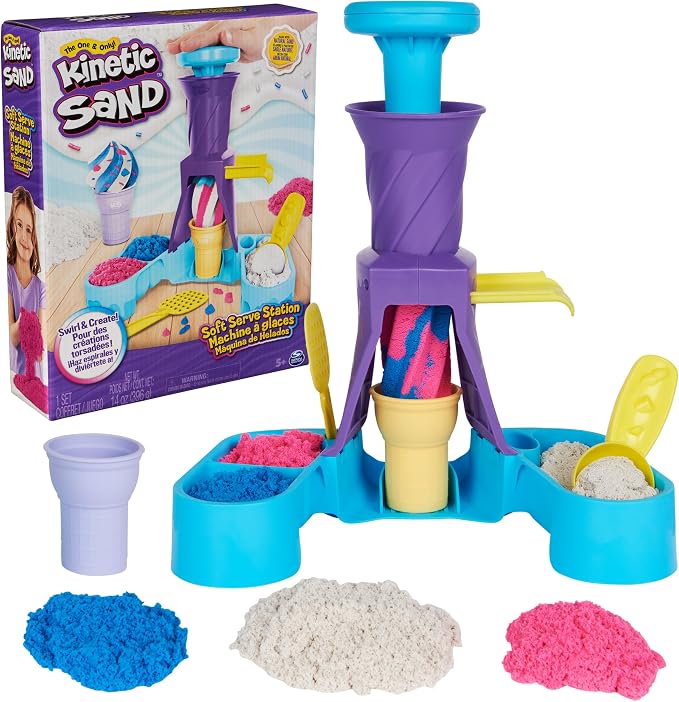 Kinetic Sand, Soft Serve Station by Unknown