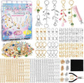 Zefy 552Pcs Charms Lip Gloss Keychain Making Kit, Including 214 Charms 24 Key by Zefy