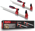 HimaPro 24 Inch Bar Clamp Set, 2 Pack 600 lbs Load Limit Medium Duty Quick Release Steel F Clamp, Ideal for Woodworking, Metalworking, and DIY Projects