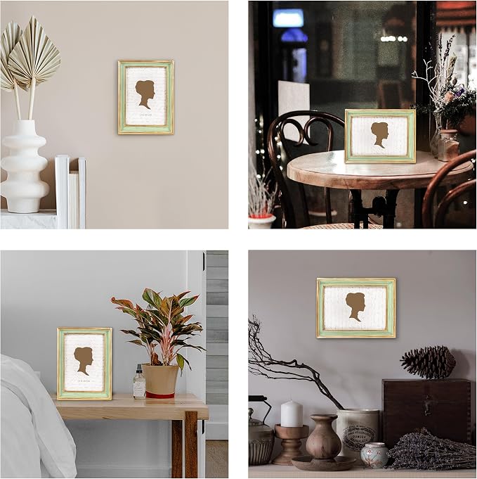 AELS 5x7 Inch Vintage Picture Frame, Elegant Antique Photo Frames - Image 4