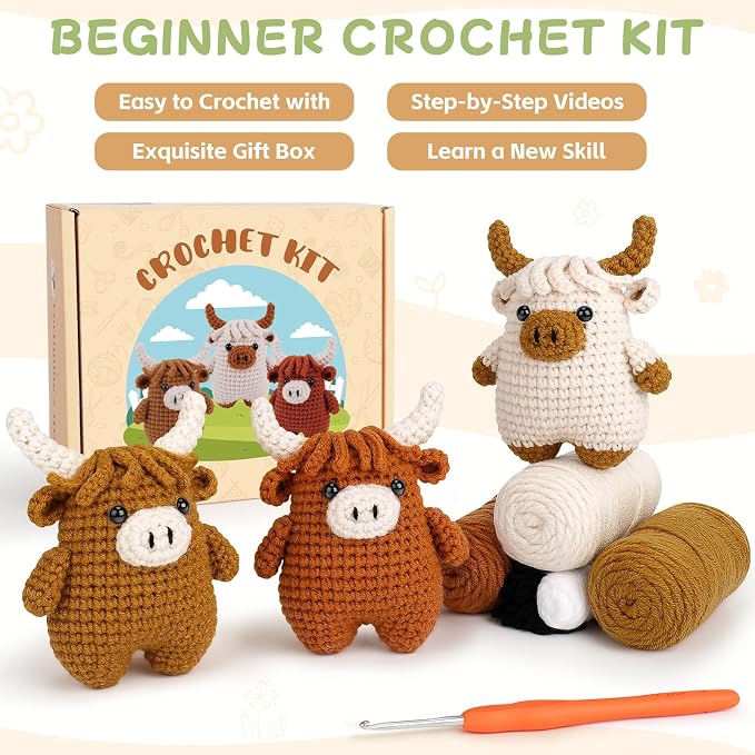 Fortuning's JDS Crochet Kit for Beginners - Image 4