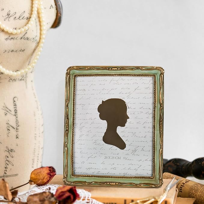 AELS 8x10 Inch Vintage Picture Frame, Elegant Antique Photo Frames - Image 7