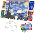Rotatable 360-Degree Wheels Puzzle Board by Unknown