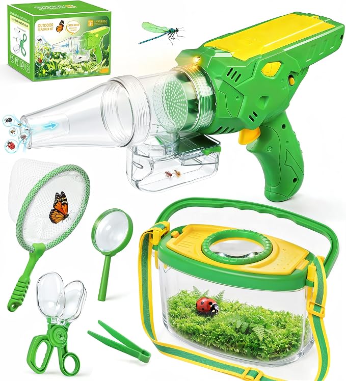 Bug Catcher for Kids, Bug Vacuum Catching Kit by HAIMST