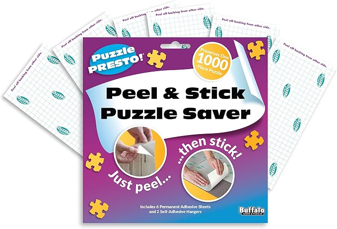 Puzzle Presto Peel & Stick Puzzle Saver Sheets - Image 4
