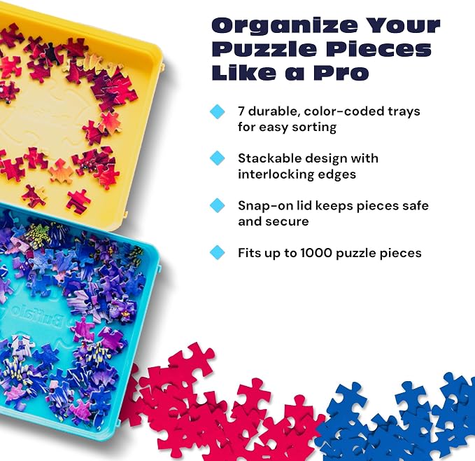 Buffalo Games - Puzzle Sorting Trays - 7 Count - Image 4