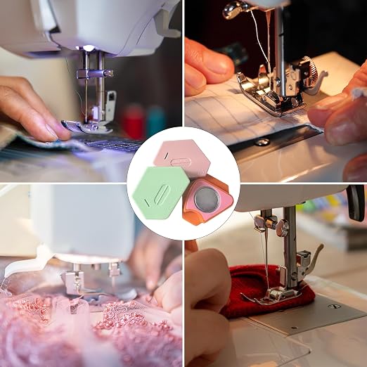 6 Pack Magnetic Seam Guide for Sewing Machine, Upgraded Multifunctional - Image 3