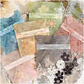 300pcs Scrapbook Paper Cutouts Lace Flowers Butterfly by Diuhofart