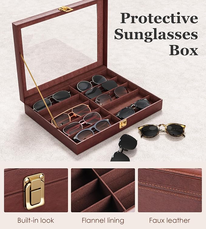 NEWLOOP 10/30 Slots Sunglass Organizer - Image 4