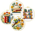 Zhenqing Book Lover's Cross Stitch Kit by ZhenqingHomeFlagship