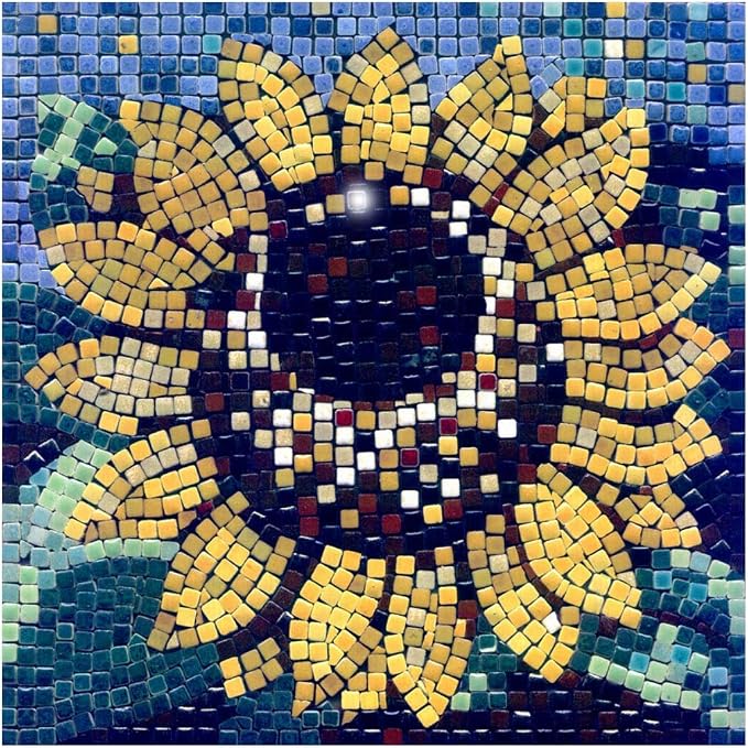 Get Creative with Our Adult Mosaic Hobby Kit, Relaxing Crafting, 7-inch Square by ALEA+Mosaic