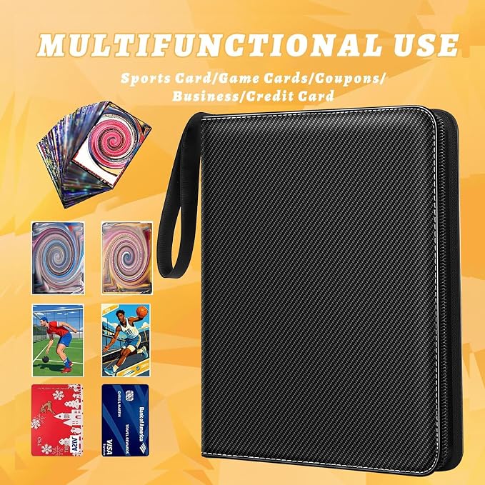 Jravkfi Card Binder 4 Pocket - Image 3