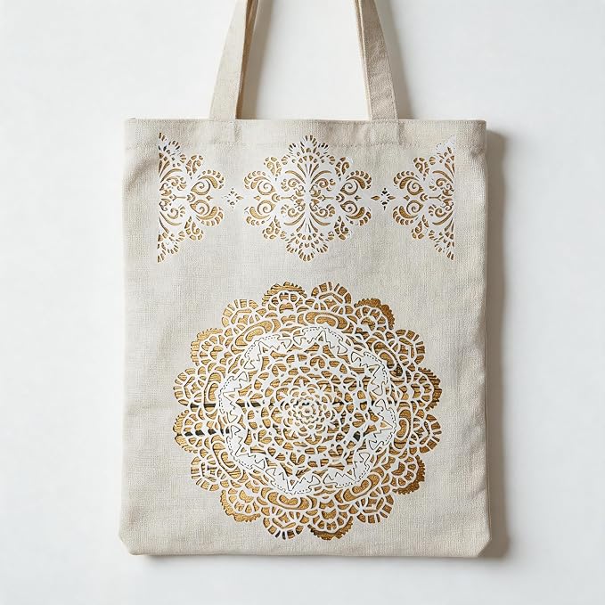 TIAMECH A4 Reusable Intricate Mandala Stencil - Image 7