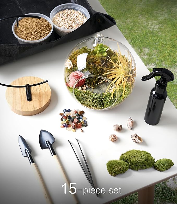 LUCKYRUNES DIY Terrarium Kit - Image 2