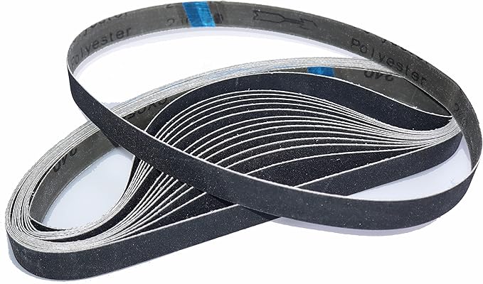 1x30 Knife Sharpening Replacement Belts,240 Grit Silicon Carbide Sanding Belts for 1 x 30 Inch Belt Sander,15-Pack