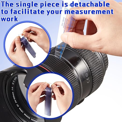 2 Set Plastic Feeler Gauge 0.05mm to 3mm Metric Gap 21 in 1 Measurement Tool 21 Leaf with Black Velvet Storage Bag for Automobiles, Electronics Industry Measuring Gap
