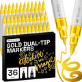 ARTISTRO 36 Gold Acrylic Paint Markers by ARTISTRO