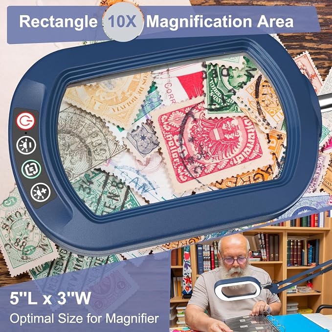 16" Extra Long Magnifying Glass - Image 3