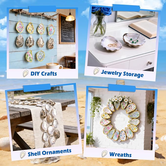 20 Set Oyster Shells for Crafts - Image 7