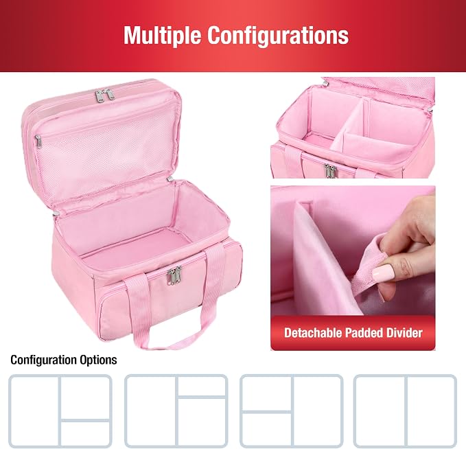 SINGER Sewing Accessories Organizer – Double Layer Portable Sewing Storage Bag - Image 3