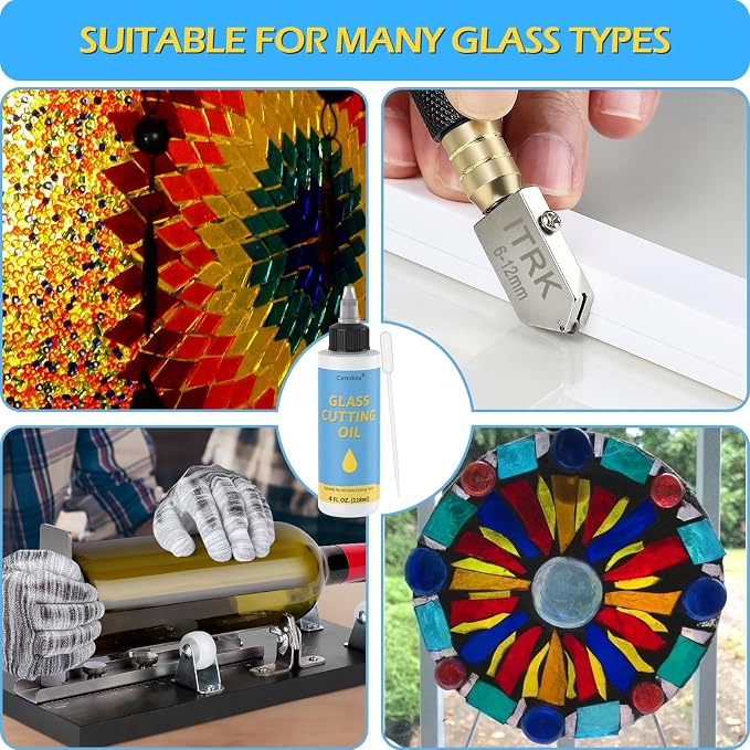 Glass Cutting Oil with Precision Application Top, Suitable - Image 4