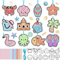WinnerWhy 36 Sets Summer Diamond Painting Kits DIY Hanging Beach Diamond Art by WinnerWhy