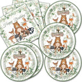 40Pcs Safari Jungle Animal Birthday Decorations Rustic Spring Forest Baby by Unknown