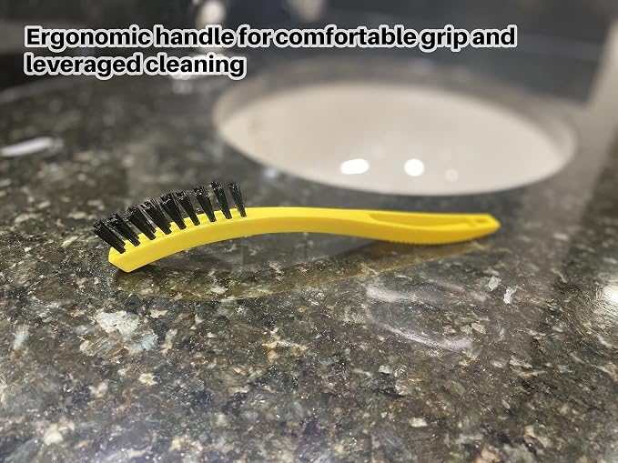 Rubbermaid Commercial Products Tile and Grout Brush, Cleaning Scrubbing Brush - Image 5