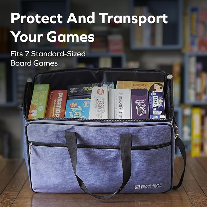 Board Game Bag - Fits 7 Standard Boxes - Carry - Padded - Image 2
