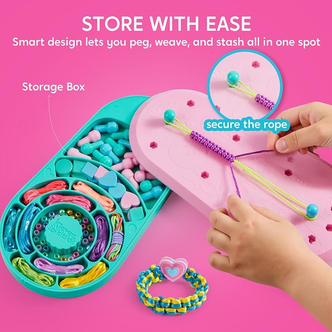 JOVA Klever Kits Friendship Bracelet Making Kit, Arts and Crafts - Image 4
