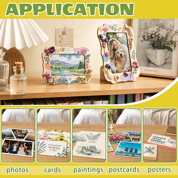 VOKOY 50 Pack DIY Wooden Picture Frames - Image 4
