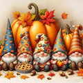 KYOQFVN Halloween Stamped Cross Stitch Kits by KYOQFVN