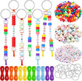 Landical 564 Pcs Baseball Keychain Making Kit DIY Basketball Bead Keychain Set by Landical