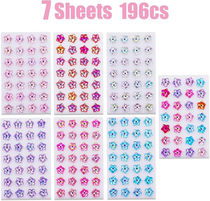 Gem Stickers for Kids Shiny Self Adhesive Stick On Rhinestones Sparkle Jewel - Image 4
