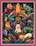 Joyhoor Cross Stitch Kits for Beginners Stamped Cross-Stitch Supplies by JoyhoorCrossStitchKits