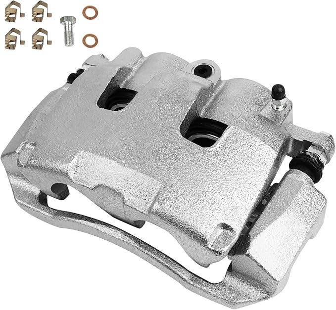 cciyu Front Right Brake Caliper Assembly w/Bracket 18B5008 For Dodge For Dakota 2005-2008,For Dodge For Ram 1500 2006-2008,For Mitsubishi For Raider 2006-2009