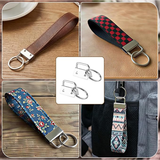 70pcs Key Fob Hardware Set 1 Inch - Image 5