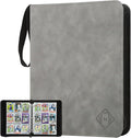 Trading Card Binder with Sleeves 9 Pocket Premium 720 Double Sided Pocket PU by MOSLA