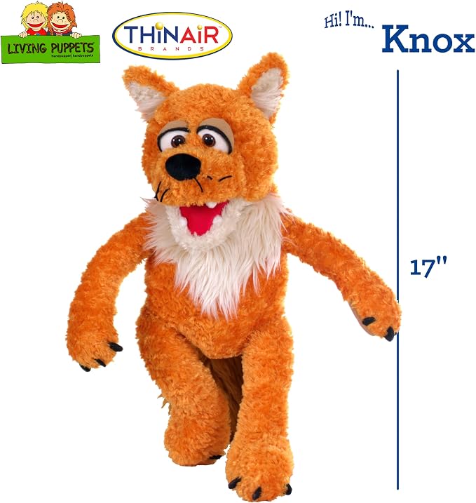 Living Puppets 17-Inch Fox Hand Puppet - Image 2