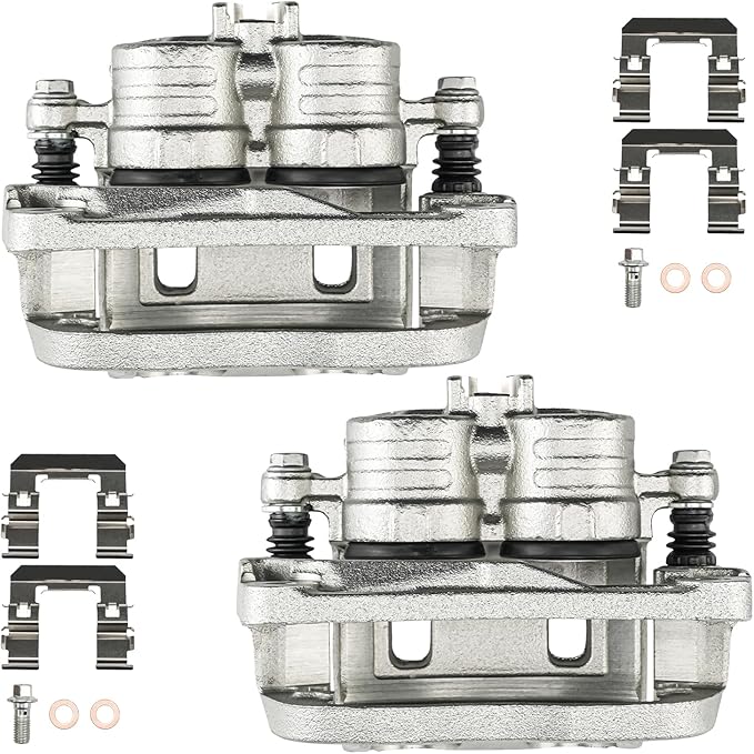Torchbeam Front Brake Calipers Set for Subaru 2012-2014 Impreza 2.0L, Subaru 2002-2011 Impreza 2.5L, Front Left and Front Right Calipers Replace # 19B2682+19B2683