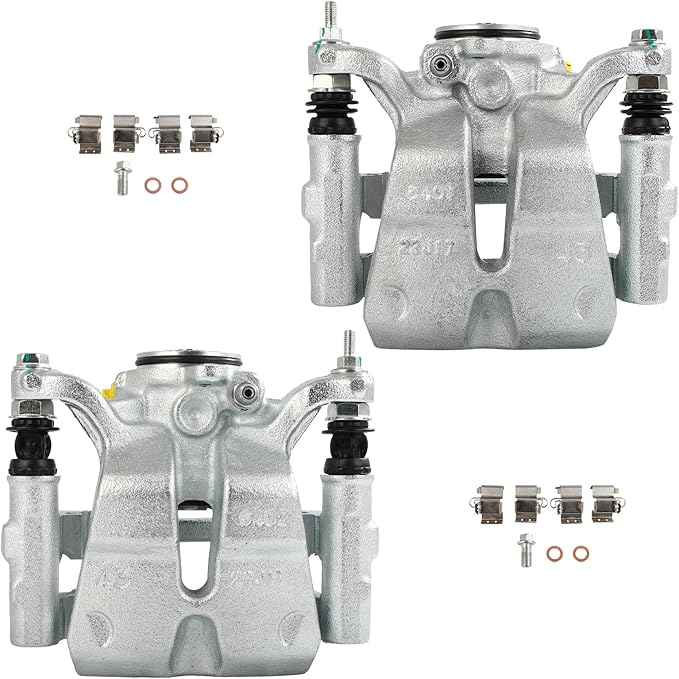 cciyu Rear Left & Right Brake Calipers Assembly w/Bracket 18B5493 18B5492 2014 2015 2016 2017 2018 2019 2020 2021 For Jeep For Cherokee