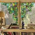 Original Hand Drawn Stained Glass Window Hanging Cling, 25.59"X35.43" by ChicSkin