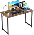 PayLessHere | 47 Inch Computer Desk | Brown | Office Desk by PayLessHere