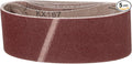 2-1/2 x 14 Inch Sanding Belt, 5 Pcs 180 Grit Knife Sharpener Belts Work Sharpening for Belt Sander Knife Carving Tool Metal Working
