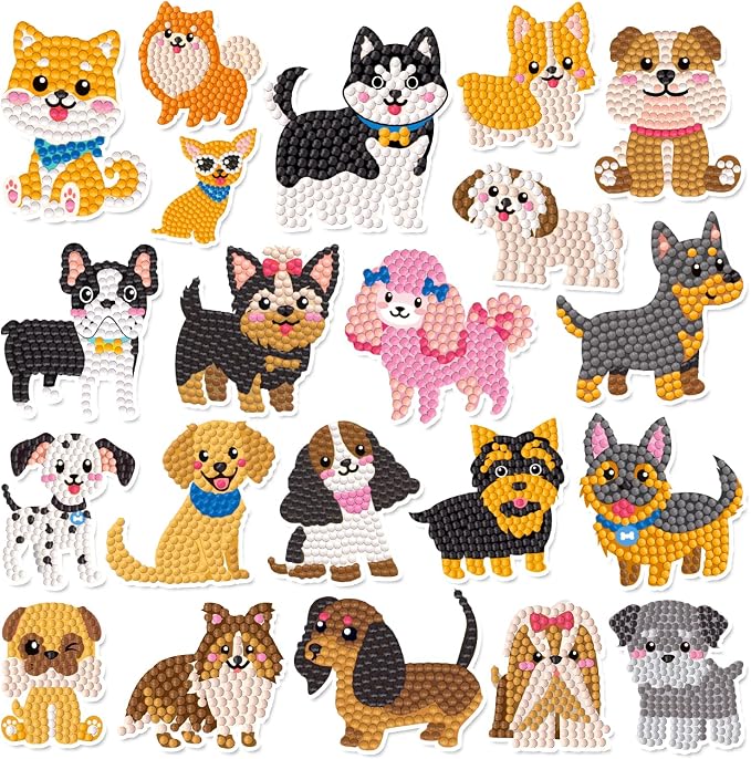 Labeol Diamond Art Kits for Kids Boys and Girls Ages 6-8-10-12 Easy to DIY by Labeol
