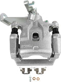 SCITOO 19B7123 Rear Left Disc Brake Caliper w/Bracket Fit For Mazda For CX-5 2013-2015, Single Piston